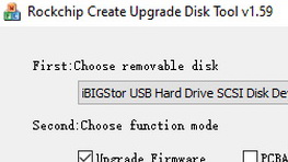 rockchip create upgrade disk tool
